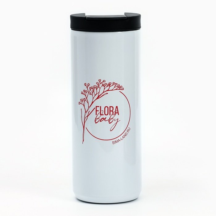 Термостакан Flora, 500 мл, сохраняет тепло 2 ч