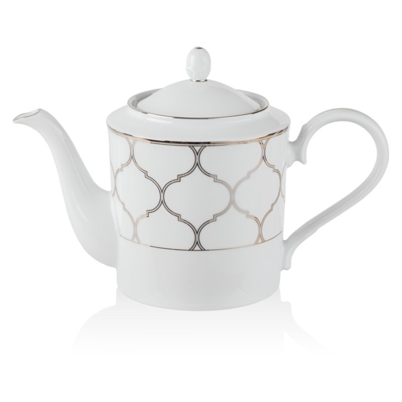 Чайник Noritake Царский дворец, платиновый кант 1,5  л