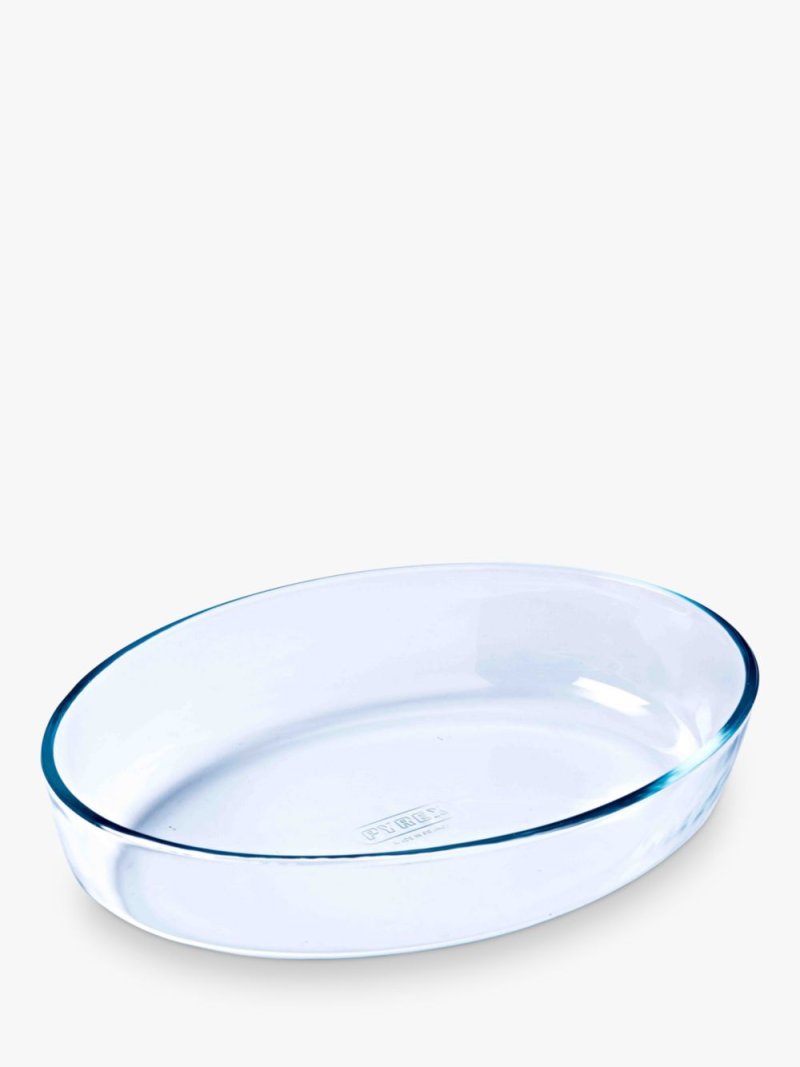 Овальная стеклянная форма Pyrex Essentials, 3 л, 35 см, прозрачная