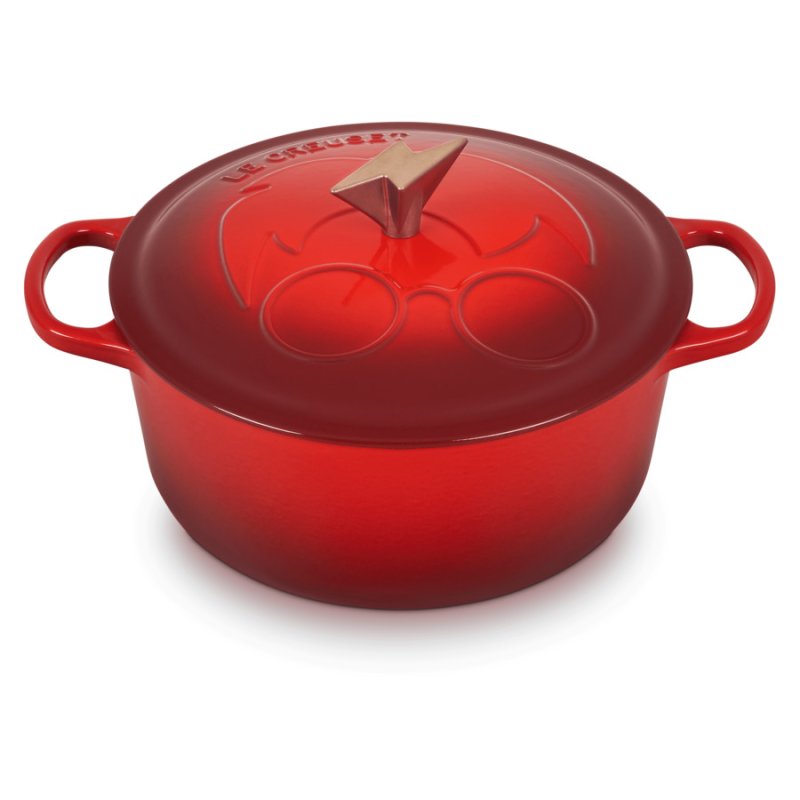 Кастрюля Le Creuset Harry Potter 26 см, чугун, вишневый