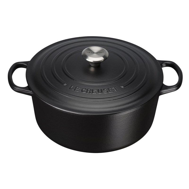 Кастрюля 18см 1,8л Le Creuset (черный матовый S)