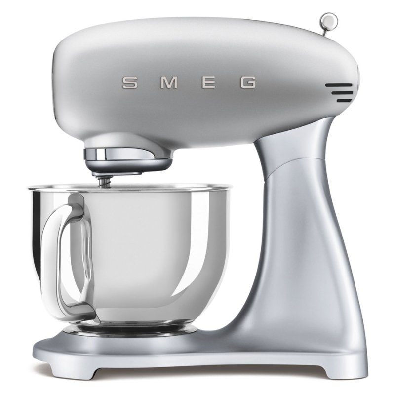 Миксер планетарный SMEG, серебристый,  SMF02SVEU