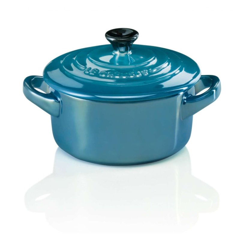 Кокотница 10см 250мл Le Creuset (Лазурь металлик)