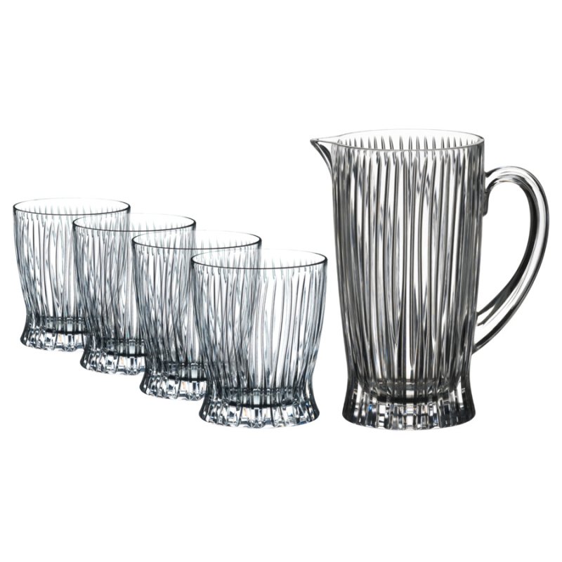 Набор из стаканов и кувшина Riedel Tumbler Collection Cold Drinks, 4 шт, хрусталь бессвинцовый