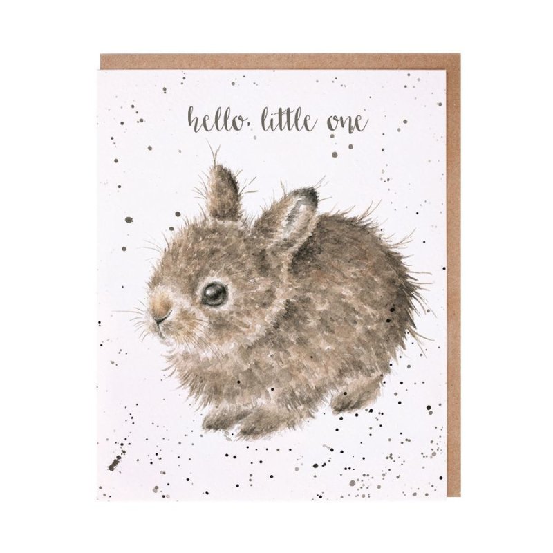 Открытка Wrendale Designs Little Leveret 15х17 см