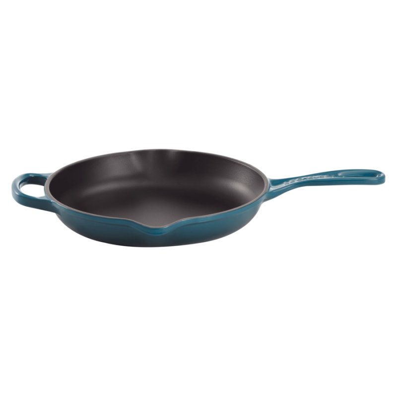 Сковорода с чугунной ручкой Le Creuset Cast Iron - Signature 23 см, чугун, лазурь