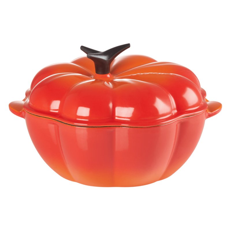 Кастрюля Le Creuset Тыква 21,2 см, чугун, оранжевый