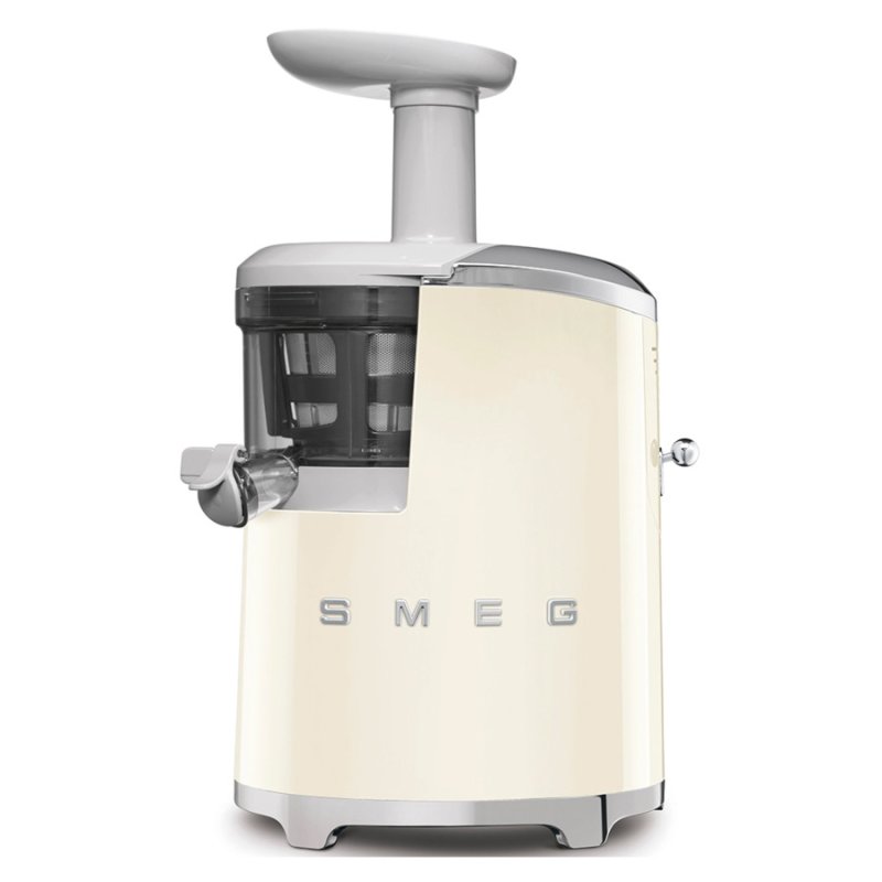 Соковыжималка шнековая Smeg, кремовый, SJF01CREU