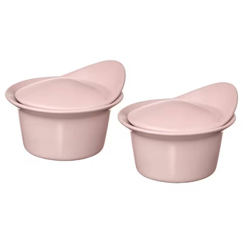 Форма для запекания Ikea Fargklar 2 шт, розовый