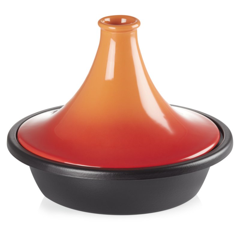 Тажин Le Creuset Flame 3,3 л, 31 см, огненная лава, чугун