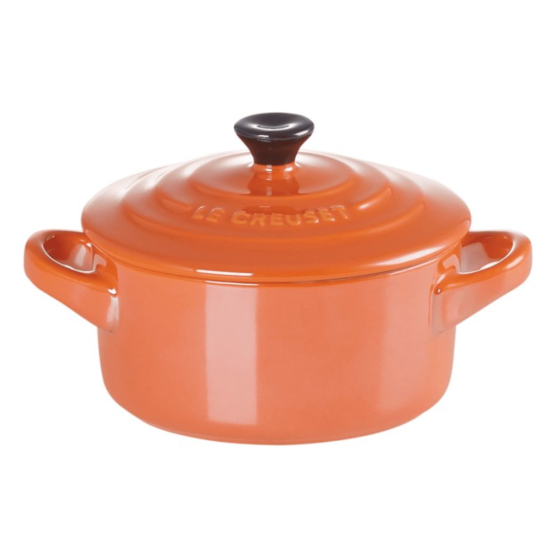 Кокотница Le Creuset Flame d10 см, 250 мл, керамика, огненная лава