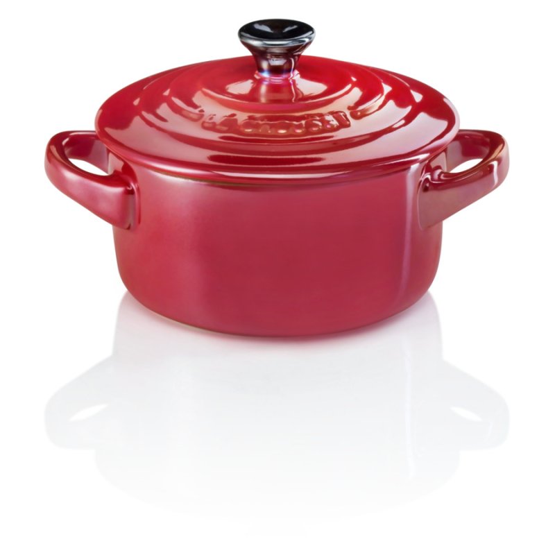 Кокотница Le Creuset Pearlized Light Cerise 250 мл,d10 см, керамика,вишневый, для СВЧ, духовки