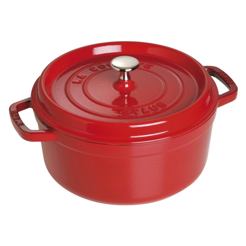 Кастрюля Staub 26см 5,2л (вишневый)