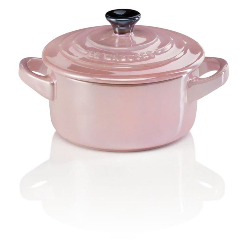 Кокотница 10см 250мл Le Creuset керамика (Розовый шифон металлик)