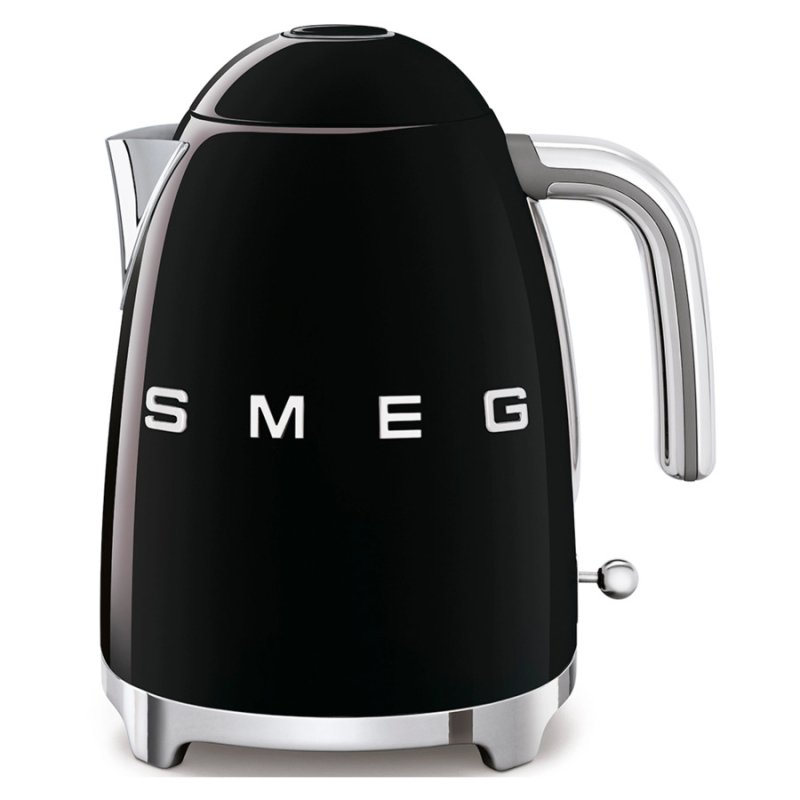 Чайник Smeg 1,7 л, черный, KLF03BLEU-Sale